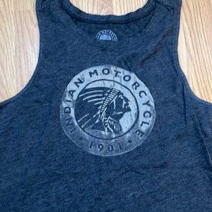 Indian motorcycle vintage tank